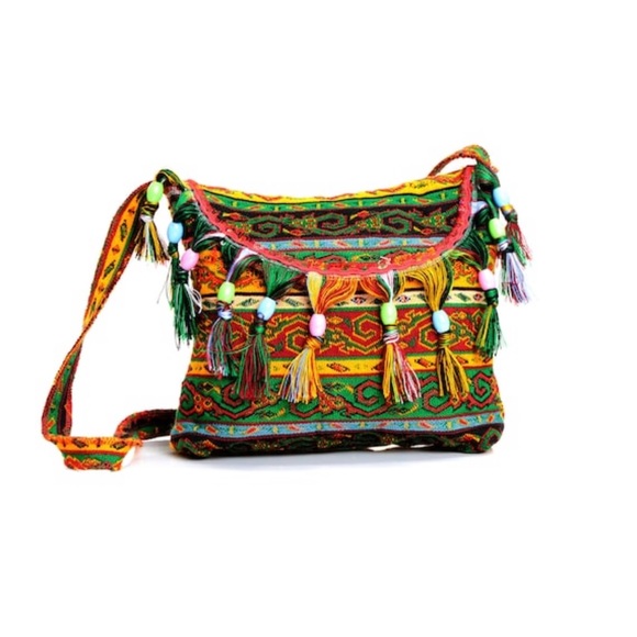 🔺 SALE 🔺Boho Hippie Style Handmade bag - Picture 4 of 6